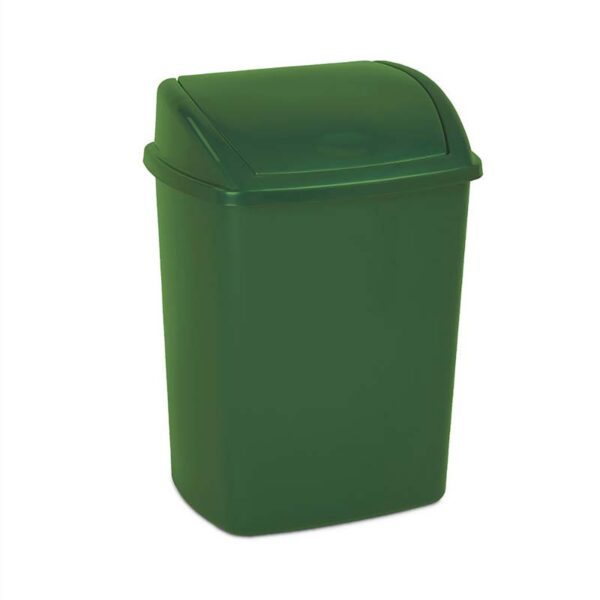 Afvalbak met Swing deksel 26 liter groen - VB 038424