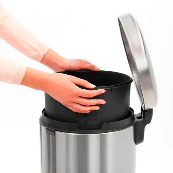 Pedaalemmer NewIcon 20 liter mat RVS FPP - VB 111907 - Afbeelding 7