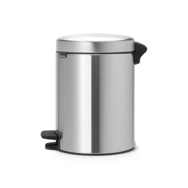 Pedaalemmer NewIcon 5 liter mat RVS - VB 112645 - Afbeelding 2