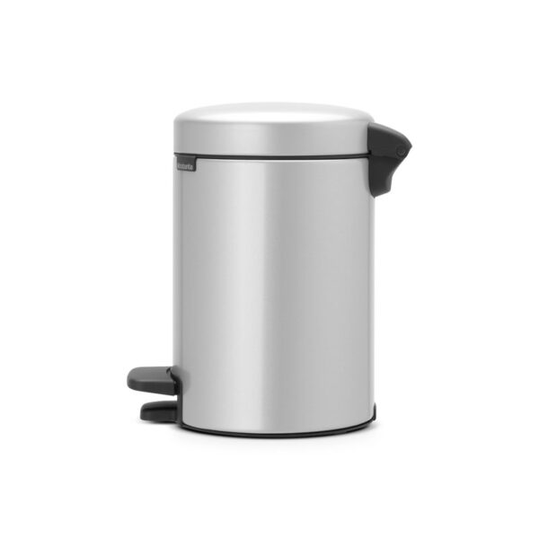Pedaalemmer NewIcon 3 liter metallic grijs - VB 113260 - Afbeelding 2