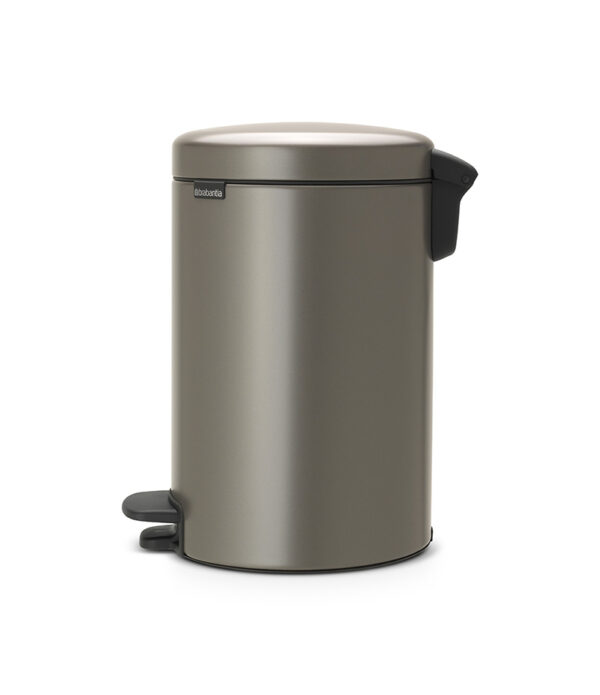 Pedaalemmer NewIcon 12 liter platina - VB 113628 - Afbeelding 2