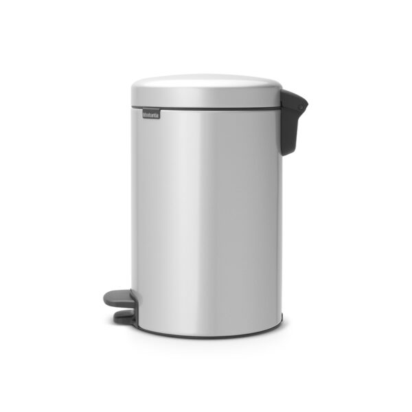 Pedaalemmer NewIcon 12 liter metallic grijs - VB 113680 - Afbeelding 2