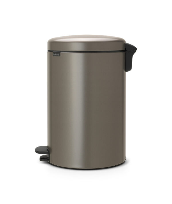 Pedaalemmer NewIcon 20 liter platina - VB 114045 - Afbeelding 3