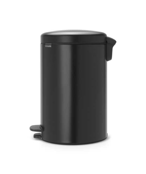 Pedaalemmer NewIcon 20 liter mat zwart - VB 114106 - Afbeelding 2