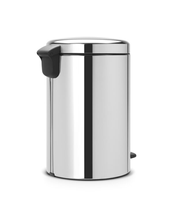 Pedaalemmer NewIcon 20 liter met metalen binnenemmer chroom - VB 114267 - Afbeelding 3