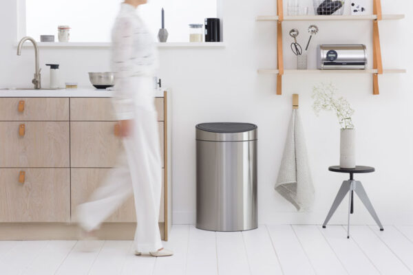 Touch Bin New 40 liter mat RVS FPP - VB 114809 - Afbeelding 9
