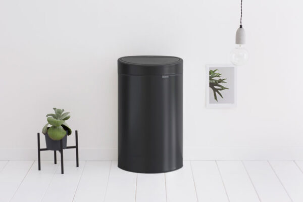 Touch Bin New 40 liter mat zwart - VB 114946 - Afbeelding 4