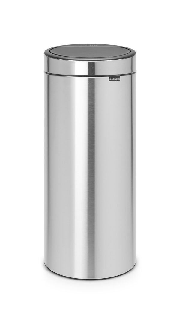 Touch bin New 30 liter mat RVS - VB 115349