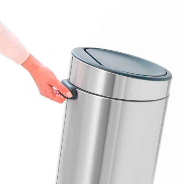Touch bin New 30 liter mat RVS FPP - VB 115462 - Afbeelding 7