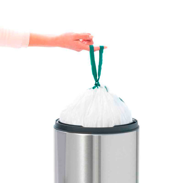 Touch bin New 30 liter mat RVS FPP - VB 115462 - Afbeelding 8