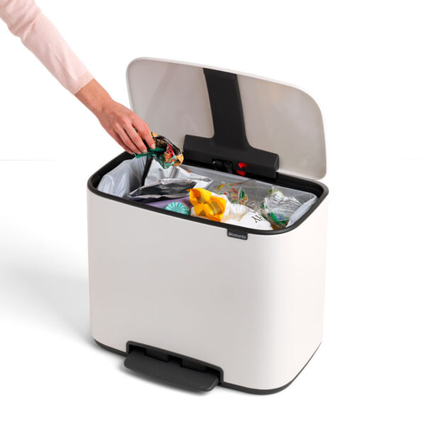 Bo Pedaalemmer 36 liter wit - VB 121388 - Afbeelding 7