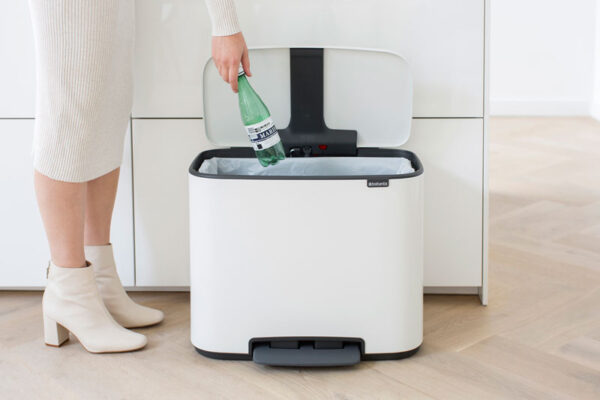 Bo Pedaalemmer 36 liter wit - VB 121388 - Afbeelding 10