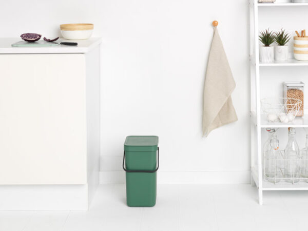 Afvalemmer Sort & Go 12 liter fir green - VB 129803 - Afbeelding 7
