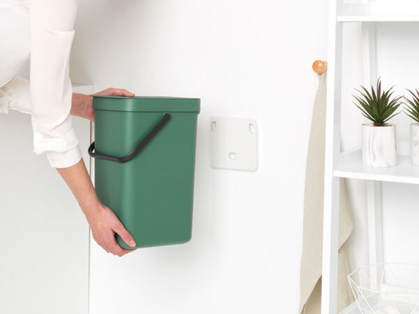 Afvalemmer Sort & Go 12 liter fir green - VB 129803 - Afbeelding 11