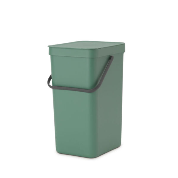 Afvalemmer Sort & Go 16 liter fir green - VB 129827