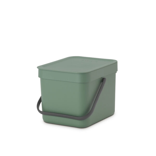 Afvalemmer Sort & Go 6 liter fir green - VB 129841