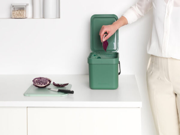 Afvalemmer Sort & Go 6 liter fir green - VB 129841 - Afbeelding 7