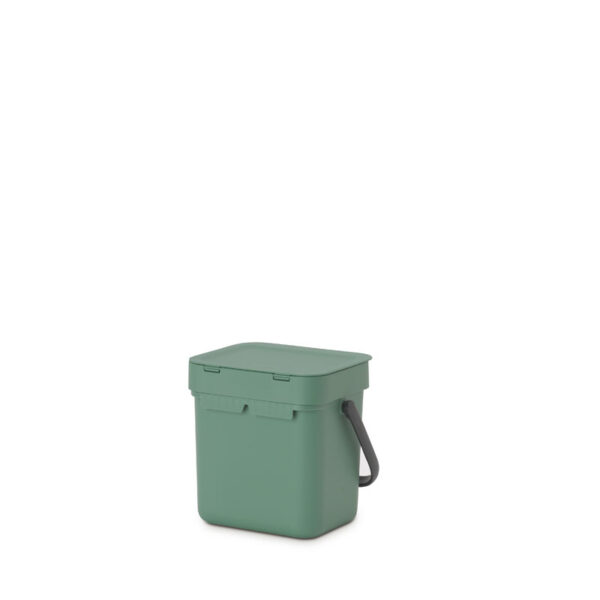 Afvalemmer Sort & Go 3 liter fir green - VB 129865 - Afbeelding 4