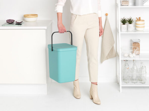 Afvalemmer Sort & Go 25 ltr, Brabantia mint - VB 129902 - Afbeelding 8
