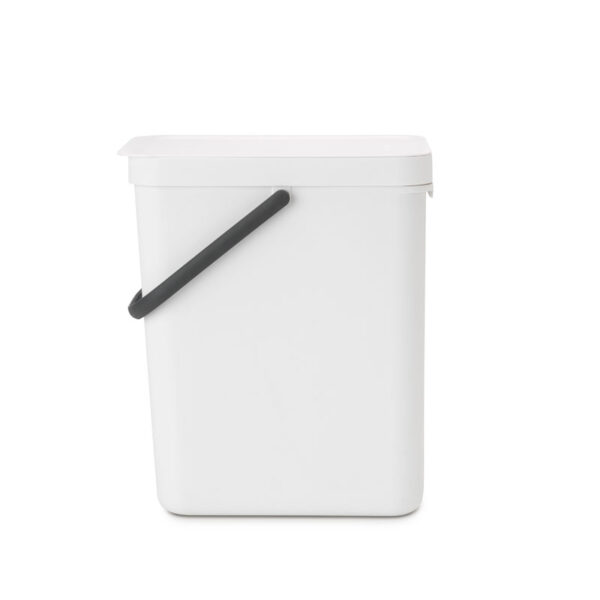 Afvalemmer Sort & Go 25 liter wit - VB 129926 - Afbeelding 2