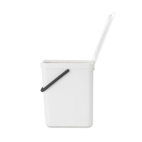 Afvalemmer Sort & Go 25 liter wit - VB 129926 - Afbeelding 3