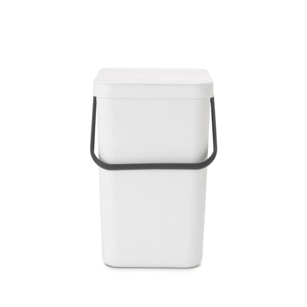 Afvalemmer Sort & Go 25 liter wit - VB 129926 - Afbeelding 5