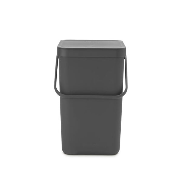 Afvalemmer Sort & Go 25 liter grijs - VB 129940 - Afbeelding 2