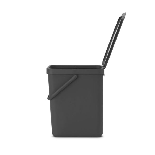 Afvalemmer Sort & Go 25 liter grijs - VB 129940 - Afbeelding 4