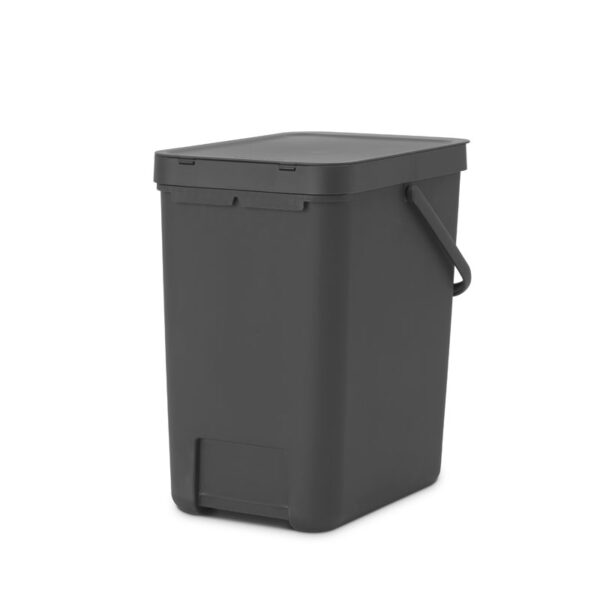 Afvalemmer Sort & Go 25 liter grijs - VB 129940 - Afbeelding 5
