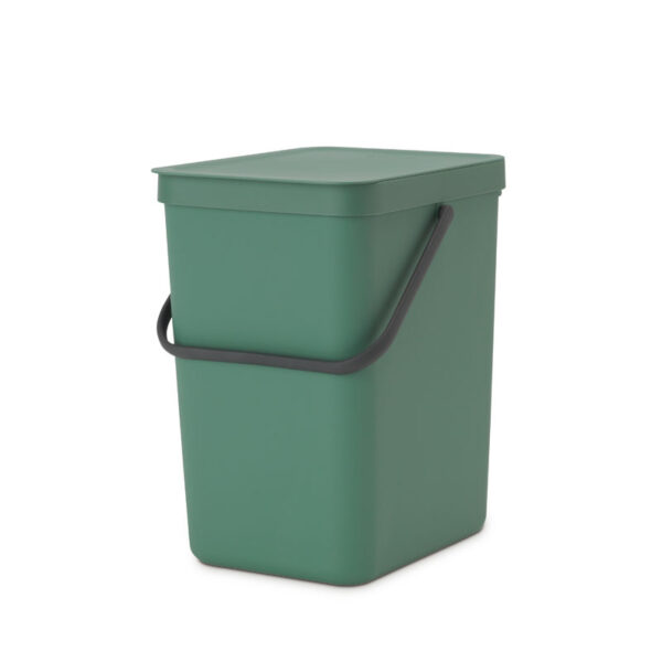 Afvalemmer Sort & Go 25 liter fir green - VB 129964