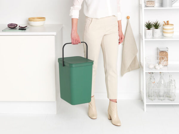 Afvalemmer Sort & Go 25 liter fir green - VB 129964 - Afbeelding 9
