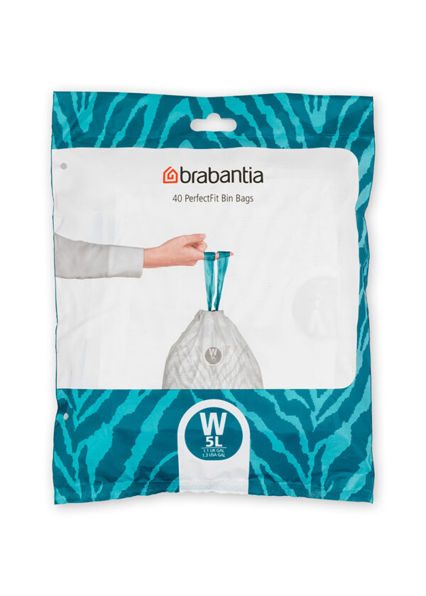 PerfectFit Afvalzak met trekbandsluiting 5 liter (W)  - VB 137846