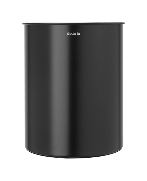 Prullenbak 15 liter zwart - VB 181443