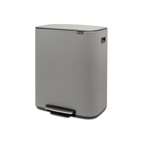 Bo Pedaalemmer 60 liter Mineral Concrete Grey - VB 211348 - Afbeelding 2