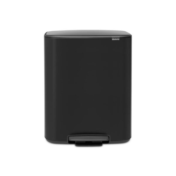 Bo Pedaalemmer 60 liter Mat Zwart - VB 211362