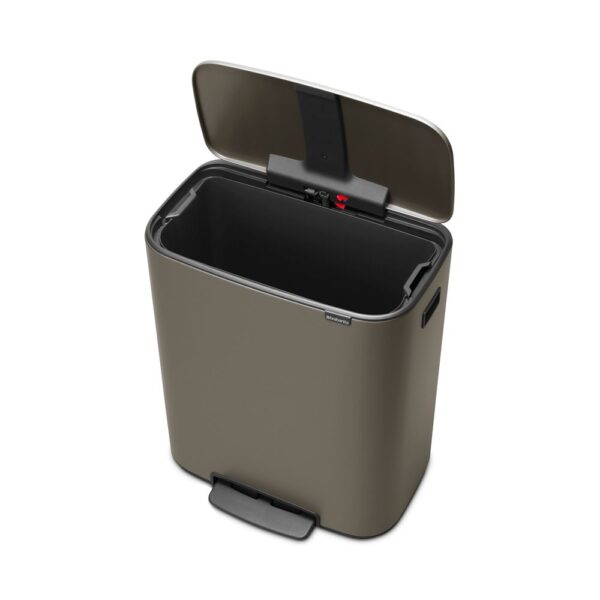 Bo Pedaalemmer 60 liter Grijs - VB 211409 - Afbeelding 4
