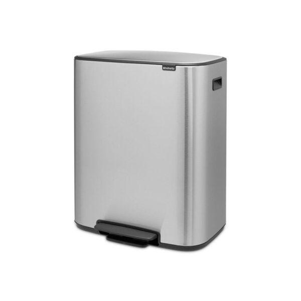 Bo Pedaalemmer 2x30 liter Mat RVS FPP - VB 211461 - Afbeelding 2