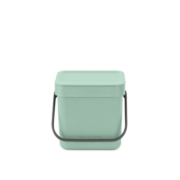 Afvalemmer Sort & Go 3 liter jade - VB 211683 - Afbeelding 2