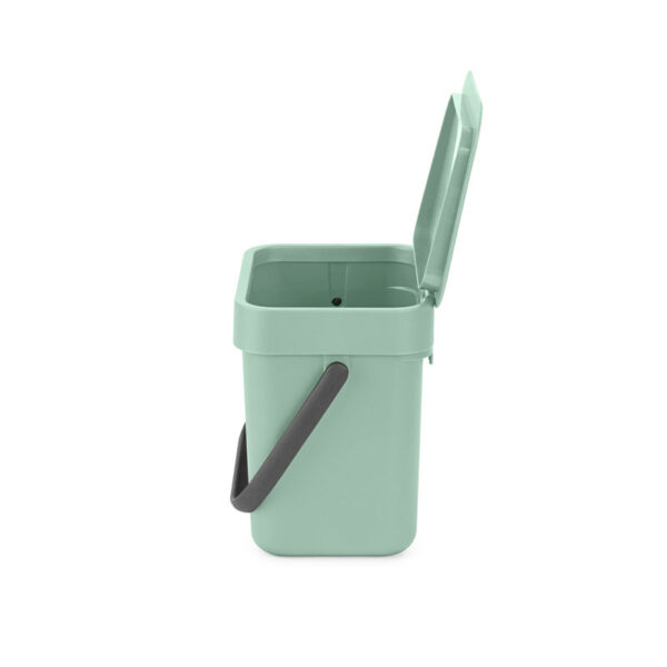 Afvalemmer Sort & Go 3 liter jade - VB 211683 - Afbeelding 3