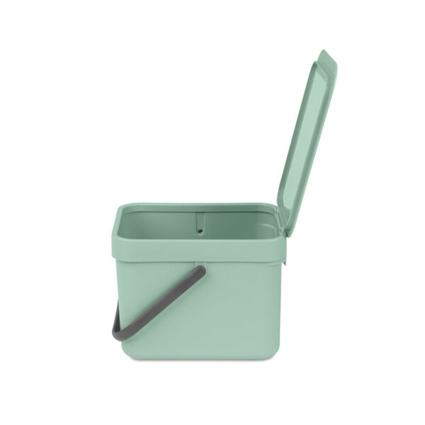 Afvalemmer Sort & Go 6 liter jade - VB 211768 - Afbeelding 3