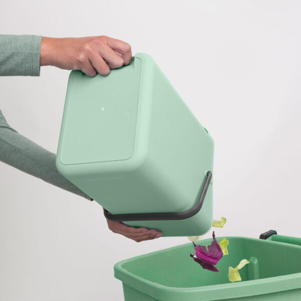 Afvalemmer Sort & Go 12 liter jade - VB 211829 - Afbeelding 8