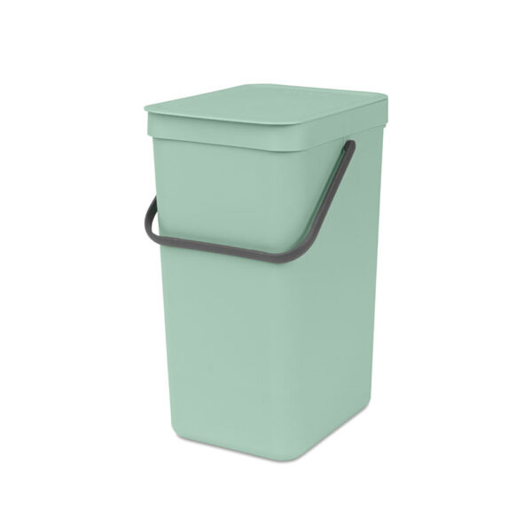 Afvalemmer Sort & Go 16 liter jade - VB 211867