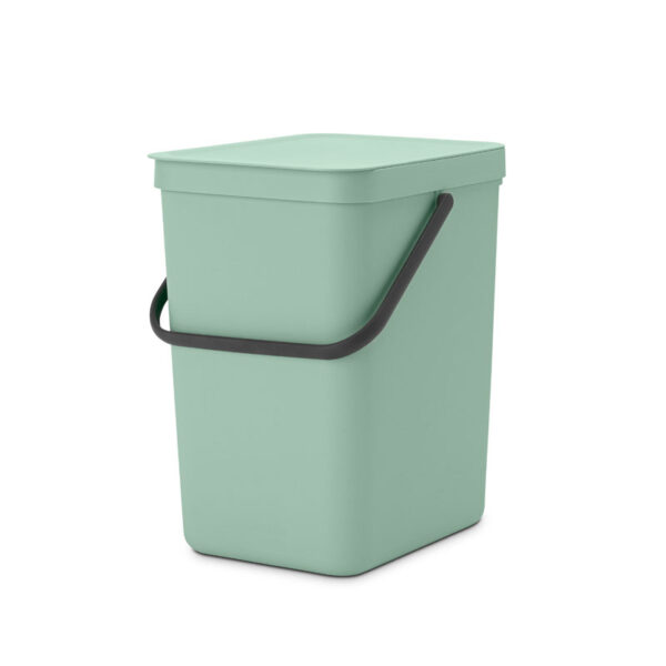 Afvalemmer Sort & Go 25 liter jade - VB 212765