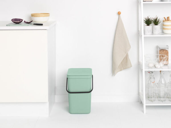 Afvalemmer Sort & Go 25 liter jade - VB 212765 - Afbeelding 5