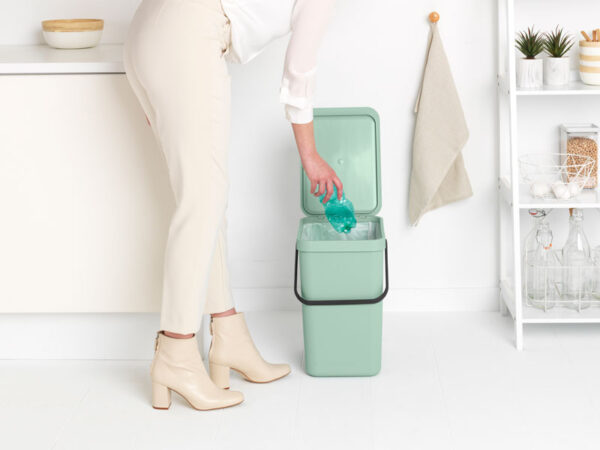 Afvalemmer Sort & Go 25 liter jade - VB 212765 - Afbeelding 7