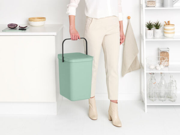 Afvalemmer Sort & Go 25 liter jade - VB 212765 - Afbeelding 8