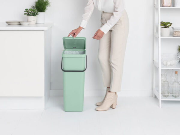 Afvalemmer Sort & Go 40 liter jade - VB 212826 - Afbeelding 6