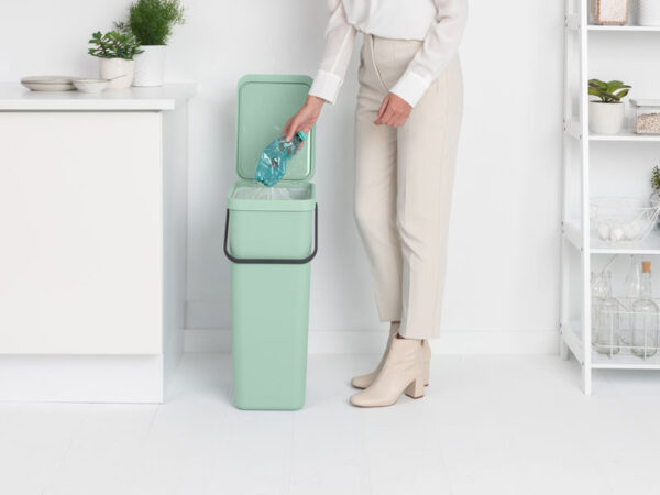 Afvalemmer Sort & Go 40 liter jade - VB 212826 - Afbeelding 7