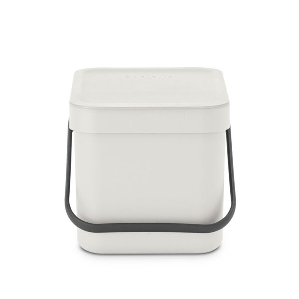 Afvalemmer Sort & Go 6 liter lichtgrijs - VB 213267 - Afbeelding 2