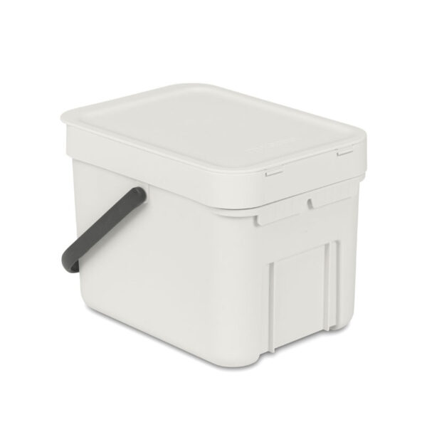 Afvalemmer Sort & Go 6 liter lichtgrijs - VB 213267 - Afbeelding 4